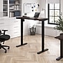 Bush Business Furniture Move 40 Series 48"W Electric Height Adjustable Standing Desk, Black Walnut/Black (M4S4824BWBK)~#|#~1BE30086-4196-47C3-AB0753FB9089CF5A_sc7