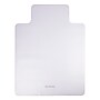 Mind Reader Carpet Chair Mat with Lip, 36" x 48'', Low-Pile, Clear (OFFCMAT-CLR)~#|#~1BE33649-7641-4F2B-AE4E2203F70D4F85_sc7