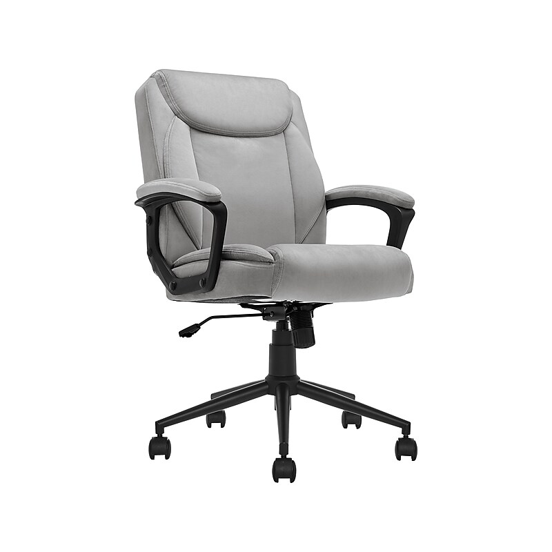 Click365 Transform 1.0 Ergonomic Fabric Swivel Desk Chair, Gray (CCHR10001C) image 1