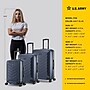 US Army FOX 3-Piece Hardside Spinner Carry-On Luggage Set, TSA Checkpoint Friendly, Navy Blue (USLFOXSML-BLU)~#|#~1BE4850D-7281-4310-A79CC353B79FF739_sc7
