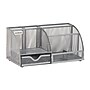 Mind Reader 7-Compartment Metal Desk Organizer File and Accessory Storage, Silver (JOEORG-SIL)~#|#~1BE4F038-28E4-4DEA-A657405A29D206E7_sc7