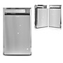 Alpine Industries Metal Indoor Trash Can, 12 Gallon, Stainless Steel (493)~#|#~1BE60323-4F96-4C22-9A22C8656D016E31_sc7
