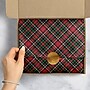 JAM Paper 20" x 30" Tissue Paper, Red Gold Plaid, 240 Sheets/Pack (526BXPT6371)~#|#~1BE74B84-6BCC-4EC2-8E9E00F53ED96E55_sc7