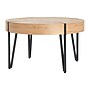 Storied Home Astoria Wooden Round Side Table, Natural/Black (EC0561)~#|#~1BE82738-852F-49A6-A4B2F7A51677557E_sc7