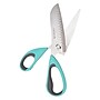 Westcott Kitchen Line 9" Titanium Kitchen Pizza Scissors, Pointed Tip, Teal (00825)~#|#~1BEC4E56-5728-4921-92EEBED13687FBF3_sc7