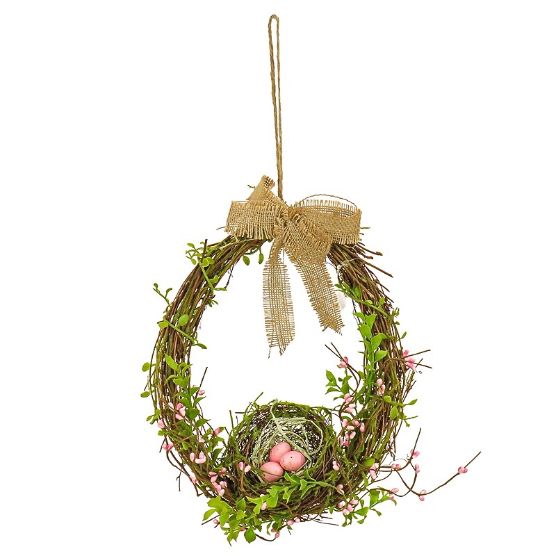National Tree Company 11" Birds Nest Twig Wall Decor (DS69-E21G7009-1) image 1