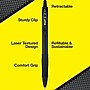 Pilot G2 Edge Retractable Gel Pen, Fine Point, 0.7mm, Black Ink, 5/Pack (19601)~#|#~1BF6ACC6-39B7-4E84-BB70E2C8F347CC8C_sc7