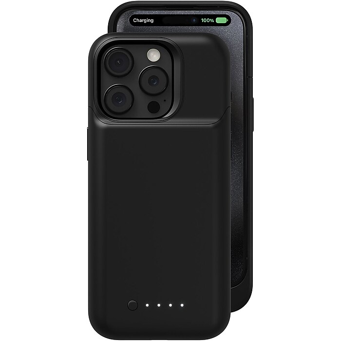 Mophie Juice Pack Battery Case for iPhone 15 Pro, Shock Absorbing
