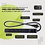 GoGreen Power 6 Outlet Mini Surge Protector, 2' cord, Black (GG-16103MINBK)~#|#~1BF79CFD-B673-4EA2-B2EECDCF295BFE68_sc7