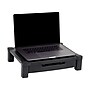 Mind Reader Monitor Stand Riser with Drawer Storage, Up to 22 lbs., Black (DRPLMONST-BLK)~#|#~1BF9A6D0-A9A2-4CC9-B8B70ED826108E12_sc7