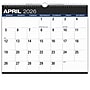 2026-2027 Excello Brands Large Print 12" x 15" Academic Monthly Wall Calendar, Black (WC-AY26-1215-BK)~#|#~1BFA1844-67E6-4189-87F0DB61322A48DA_sc7