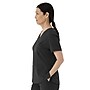 Medline Lex AVE Women's 3-Pocket V-Neck Scrub Top, M, Black (4802BLKM)~#|#~1BFB513D-03A2-4610-87FDBF5CFBE4DB93_sc7