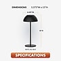 Newhouse Lighting Aurora 15" LED Table Lamp, Black (NHTL-AU-BLK)~#|#~1BFF4C9A-C097-435C-88AABBF89169B068_sc7