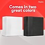 Staples 5" 3-Ring View Binder, D-Ring, White (55416/26360)~#|#~1C05C34E-655A-4ED5-8D330A61C109A414_sc7