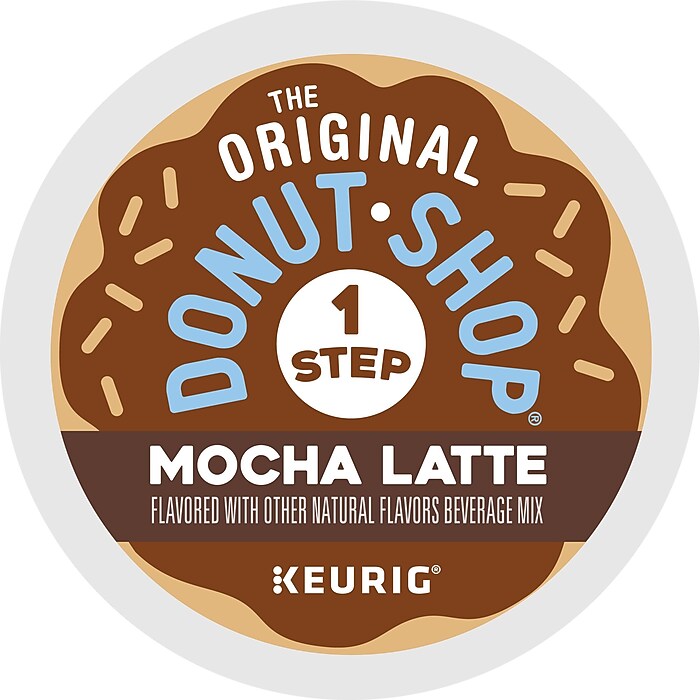The Original Donut Shop One-Step Mocha Latte Coffee Keurig® K-Cup