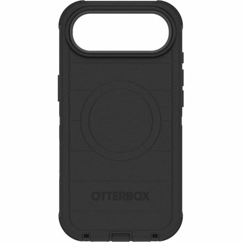 OtterBox Defender Pro MagSafe Case for iPhone 17 Air, Shock Absorbing, Black (76-000097) image 1