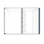 2026 Blue Sky Solid Steel 8" x 5" Weekly & Monthly Personal Organizer, Plastic Cover, Blue (158003)~#|#~1C1198E9-8E2B-4006-A6601F1D7A999D21_sc7