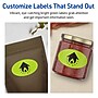Avery Laser/Inkjet Multipurpose Oval Labels, 2" x 3-1/3", Bright Green, 640/Box (94056)~#|#~1C137A58-03B9-4295-B9D40F3A6C7D05A6_sc7
