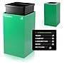 Alpine Industries 29 Gallon Indoor Steel Compost Bin with Mixed Open Lid, Green (4450-GRN-M-COM)~#|#~1C152BC5-8BA0-4A3A-83D2B5EFB4A8E091_sc7