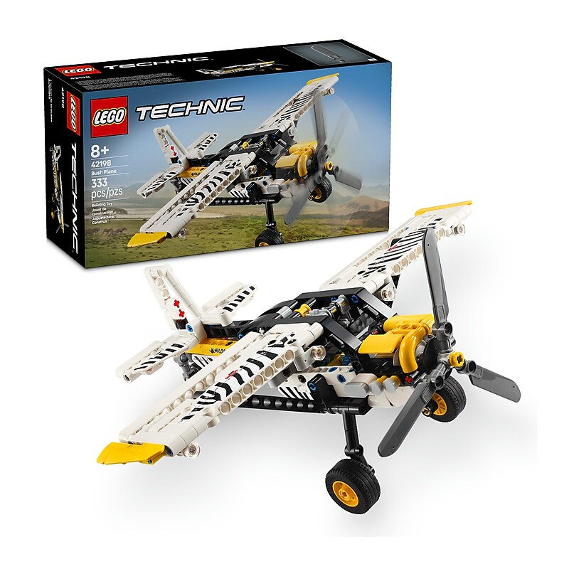 LEGO Technic Bush Plane, 333 Pieces (42198) image 1