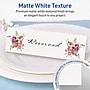 Avery Rectangle Tent Cards , 2.5" x 8.5", Textured Matte, 50 Labels/Pack (95329)~#|#~1C1BC090-7505-45C1-BD68C1E47BA51D6E_sc7