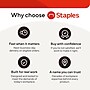 Staples Memo Pad, 4" x 6", College Ruled, Assorted Colors, 50 Sheets/Pad, 5 Pads/Pack (ST11494N)~#|#~1C201710-66CA-4414-BC36446153AECBF8_sc7