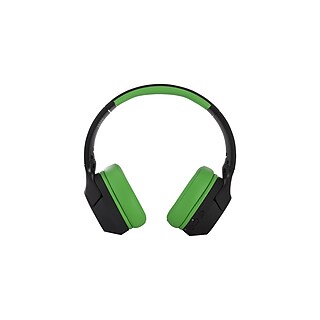 Altec Lansing 007 Wireless Bluetooth Headphones, Black (MZX007-BLK