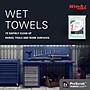 WypAll PowerClean ProScrub Fabric Cleaning Wipers, 9.5", Green, 75 Wipers/Box, 6/Carton (91367)~#|#~1C2AFAFD-190E-4A08-8AD145CB5B1A3B1D_sc7