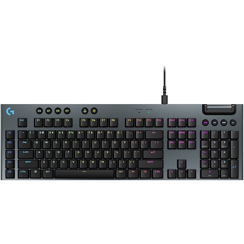 Logitech G G915 X Tactile Gaming Mechanical Keyboard, Black (920-012937) image 1