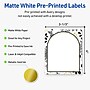 Avery Rectangle Laser/Inkjet Multipurpose Labels, 4" x 3-1/3", White, 40/Pack (19479371015)~#|#~1C2DD8B0-6EF8-44E8-887E0A44425525D2_sc7