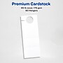 Avery Printable Door Hangers with Tear-Away Cards, 4 1/4" x 11", Matte White, Laser/Inkjet, 80/Pack (16150)~#|#~1C2FD6DF-E7B4-4E74-B4FDB48C85590DCA_sc7