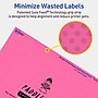 Avery Laser/Inkjet Rectangle Multipurpose Labels, 4" x 6", Bright Pink, 160/Box (94278)~#|#~1C34DBC0-A6B7-4859-BAA885982015DC50_sc7