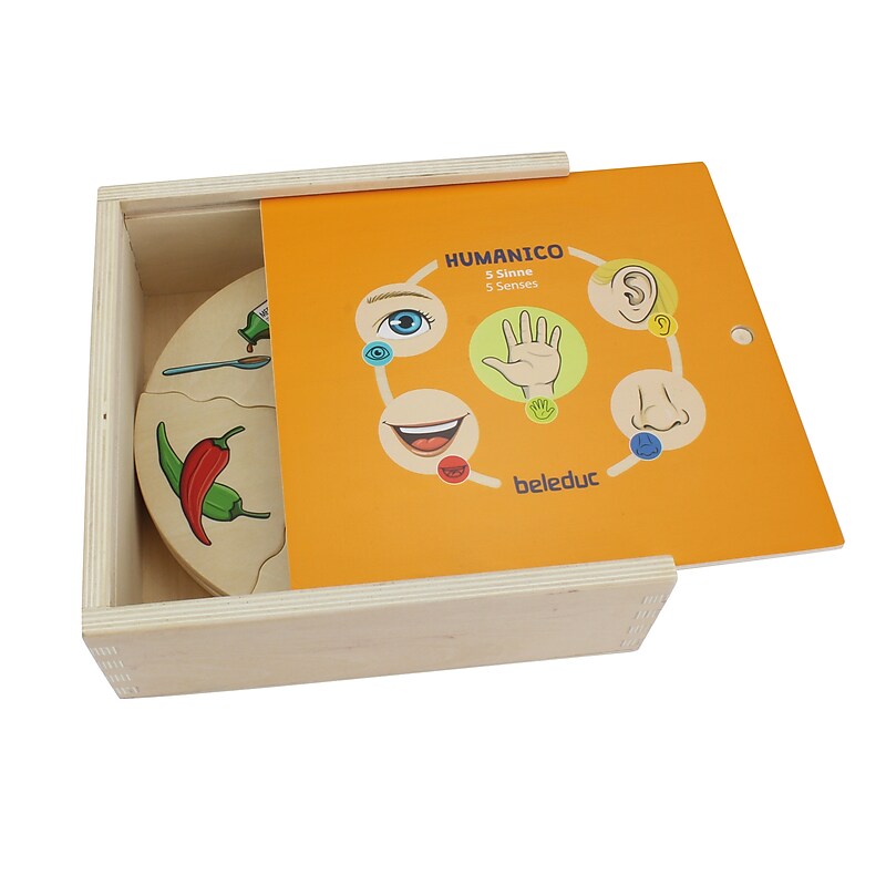 Beleduc Humanico 30 Piece 5 Senses Puzzle (PLWB11556) image 1