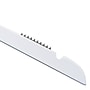 Nahanco 17" Wood Flat Top Hanger, White, 100/Carton (20517)~#|#~1C37F34F-3F62-4AD8-95A8D166851C9840_sc7