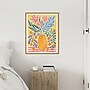 Amanti Art Cyprus and Orange Still Life V by Janelle Penner Framed Canvas Wall Art Print, 23" x 28" (A42677521108)~#|#~1C38B3DA-DEB9-44D2-B0C39DF7E9E9B44B_sc7