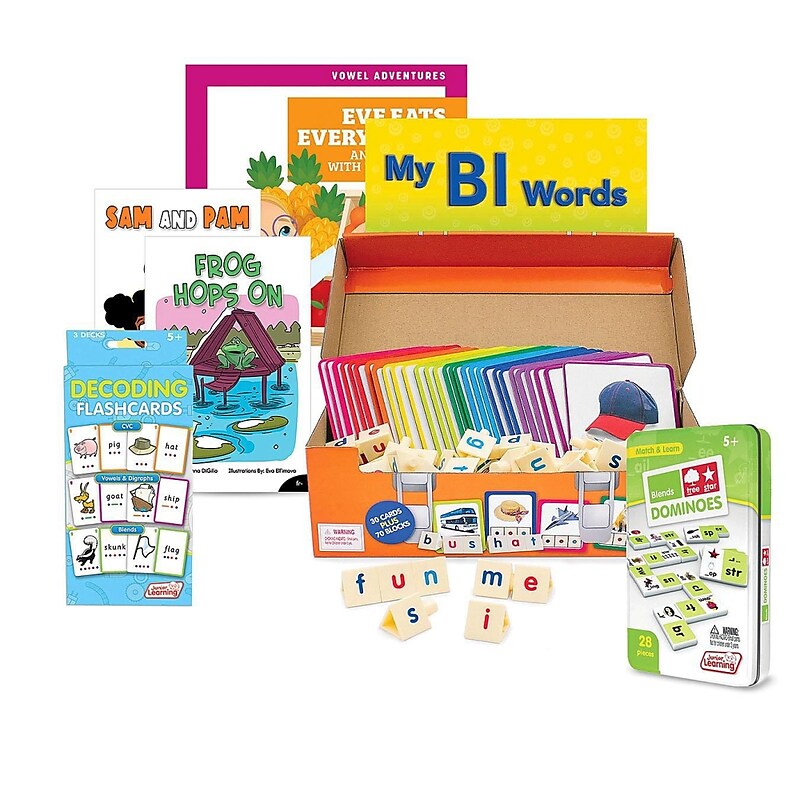 Science of Reading Decodables Book & Tool Kit, Assorted Colors (LR4521) image 1