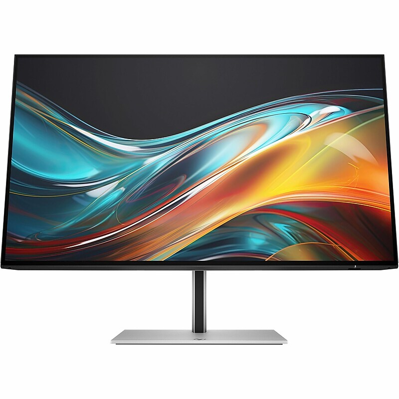 HP Series 7 Pro 23.8" 100 Hz Monitor, Black/Silver (8X530AA#ABA) image 1