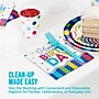Say Hooray! Color Waves "Happy Birthday" 6.5"  Dinner Napkin,Multicolored, 64 Napkins/Pack (DTC382606NAP)~#|#~1C3D79AB-052A-4CE0-92163CED09A26686_sc7