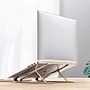 OTM Essentials 11.85" x 2.26" Aluminum Adjustable Laptop Stand, Silver (OB-A2E)~#|#~1C3E4582-CEC0-4A14-BC592B758803EDCC_sc7