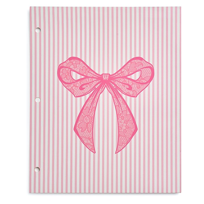 イ・ジュンギ　RPISODE J season2 4冊&ファイル2枚 Recess Club Soft Romance Bow 3-Hole Punched 2-Pocket Folder, Pink