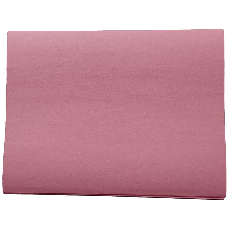 American Paper 12" x 18" Construction Paper, Pink, 50 Sheets/Pack (CP12PK) image 1