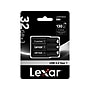 Lexar JumpDrive S80 32GB USB 3.2 Type-A Flash Drive, Black, 3/Pack (LJDS080032G-BNBNU3)~#|#~1C48B73B-8A66-4D3F-99603E55E7320500_sc7