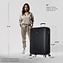 DUKAP Crypto 32" Hardside Suitcase, 4-Wheeled Spinner, TSA Checkpoint Friendly, Black (DKCRY00L-BLK)~#|#~1C52FC28-1223-4A0F-BDDABB5354BE3EF0_sc7
