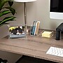 Mind Reader Plastic Desk Organizer Set,  Clear, 3 Pieces (DESK3PAC-CLR)~#|#~1C577E8D-0D54-4C1C-968095AFD0F8790A_sc7
