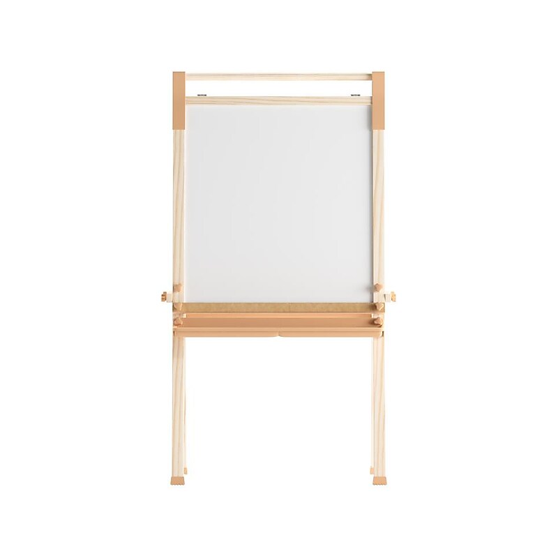 Flash Furniture Bright Beginnings Art Easel, 49", Natural Birch Plywood (MK-ART-9000-GG) image 1