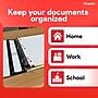 Staples 1" 3-Ring Better Binder, D-Ring, White (ST55840-CC)~#|#~1C60CB53-49F3-439C-A4B6A6208CC63470_sc7