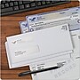 Quality Park Reveal N-Seal Security Tinted #8 Double Window Envelopes, 3 5/8" x 8 5/8", White Wove, 500/Box~#|#~1C63D3FC-5247-42AD-9546876F922F3E0E_sc7