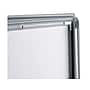 Azar Sign Holder, 24" x 36", Wall Mounted, Silver, Plastic (300344-SLV)~#|#~1C65B814-418B-4624-8BF9C82DE3BC9331_sc7
