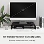 Anji Mountain Mango Wood Monitor Stand with Two USB Ports, Up to 32" Monitor, Black (MS-CRV-BLK-P)~#|#~1C68EEBE-62CB-424D-9E10D827ADCA0CE6_sc7