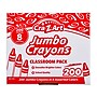 Cra-Z-Art Jumbo Crayons, Assorted Colors, 200/Pack (74006-1)~#|#~1C695947-7F49-49C1-9E7A5CF25D89AC96_sc7